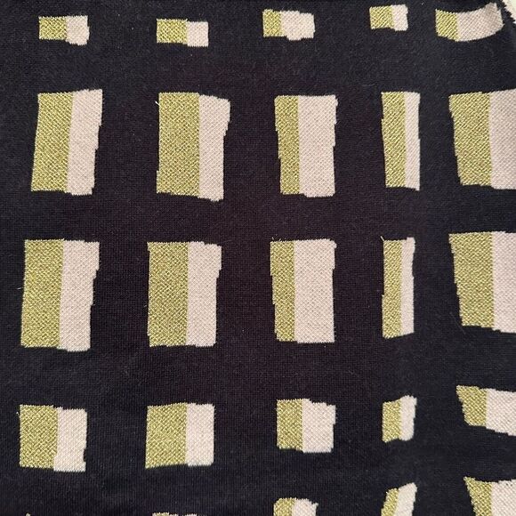 Ann Taylor navy, gold, and cream sweater skirt set- size s/m - Picture 9 of 12